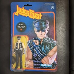 Rob Halford - Judas Priest - Super7 ReAction Figure - NIB SEALED!!  LOOK!!